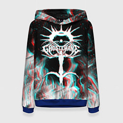 Толстовка-худи женская GHOSTEMANE GLITCH, цвет: 3D-синий
