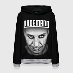 Толстовка-худи женская LINDEMANN, цвет: 3D-меланж