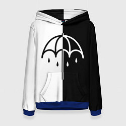Толстовка-худи женская BRING ME THE HORIZON, цвет: 3D-синий