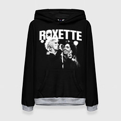 Толстовка-худи женская Roxette, цвет: 3D-меланж