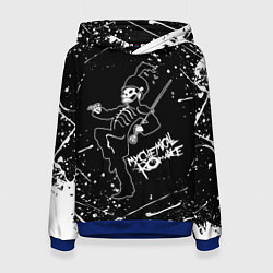 Толстовка-худи женская My Chemical Romance, цвет: 3D-синий