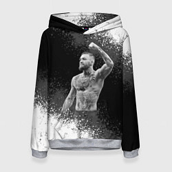 Толстовка-худи женская Conor McGregor, цвет: 3D-меланж