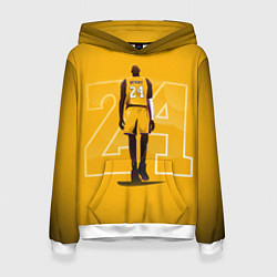 Толстовка-худи женская Kobe Bryant, цвет: 3D-белый