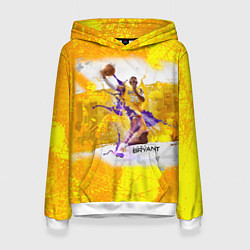 Толстовка-худи женская Kobe Bryant, цвет: 3D-белый