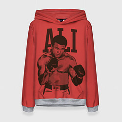 Толстовка-худи женская Ali, цвет: 3D-меланж