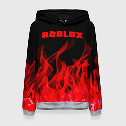 Толстовка-худи женская ROBLOX, цвет: 3D-меланж