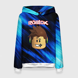 Толстовка-худи женская ROBLOX, цвет: 3D-белый