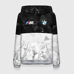 Толстовка-худи женская BMW M SPORT, цвет: 3D-меланж