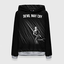 Толстовка-худи женская Devil May Cry, цвет: 3D-меланж