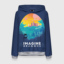 Женская толстовка Imagine Dragons