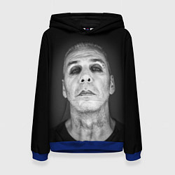 Толстовка-худи женская LINDEMANN, цвет: 3D-синий