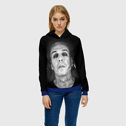 Толстовка-худи женская LINDEMANN, цвет: 3D-синий — фото 2