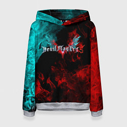 Толстовка-худи женская DEVIL MAY CRY, цвет: 3D-меланж