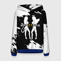 Толстовка-худи женская Brazzers, цвет: 3D-синий