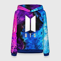 Толстовка-худи женская BTS, цвет: 3D-синий