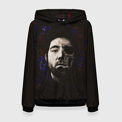 Толстовка-худи женская Chino Moreno, цвет: 3D-черный