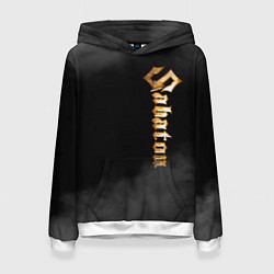 Толстовка-худи женская SABATON, цвет: 3D-белый