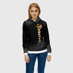 Толстовка-худи женская SABATON, цвет: 3D-белый — фото 2