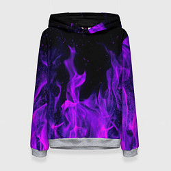 Женская толстовка ФИОЛЕТОВЫЙ ОГОНЬ