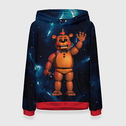 Толстовка-худи женская Five Nights At Freddys, цвет: 3D-красный