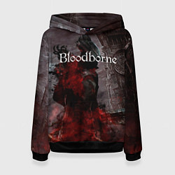 Толстовка-худи женская Bloodborne, цвет: 3D-черный