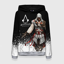Толстовка-худи женская Assassin’s Creed 04, цвет: 3D-меланж