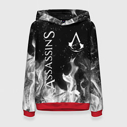 Толстовка-худи женская ASSASSINS CREED, цвет: 3D-красный