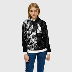 Толстовка-худи женская THE LAST OF US 2, цвет: 3D-белый — фото 2