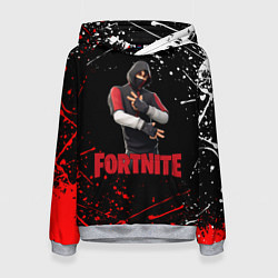 Толстовка-худи женская FORTNITE x IKONIK, цвет: 3D-меланж