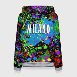 Женская толстовка Milano - abstraction - Italy