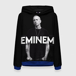 Толстовка-худи женская EMINEM, цвет: 3D-синий