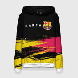 Толстовка-худи женская BARCELONA БАРСЕЛОНА, цвет: 3D-белый