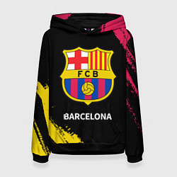 Толстовка-худи женская BARCELONA БАРСЕЛОНА, цвет: 3D-черный