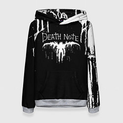Толстовка-худи женская Death Note, цвет: 3D-меланж