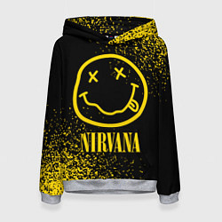 Толстовка-худи женская NIRVANA НИРВАНА, цвет: 3D-меланж