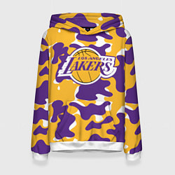 Женская толстовка LA LAKERS ЛЕЙКЕРС