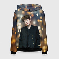Толстовка-худи женская MIN YOONGI, цвет: 3D-черный