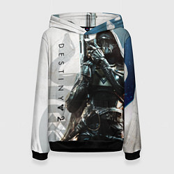 Толстовка-худи женская DESTINY, HUNTER, цвет: 3D-черный