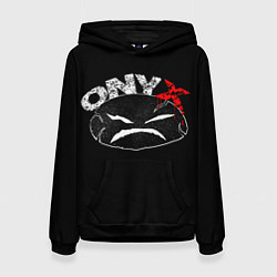 Толстовка-худи женская Onyx, цвет: 3D-черный