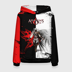Толстовка-худи женская ASSASSINS CREED, цвет: 3D-черный