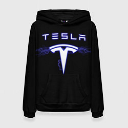 Толстовка-худи женская TESLA, цвет: 3D-черный