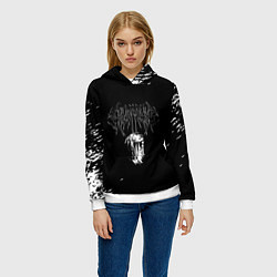 Толстовка-худи женская GHOSTEMANE, цвет: 3D-белый — фото 2