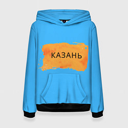 Толстовка-худи женская Казагь, цвет: 3D-черный