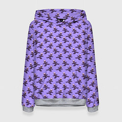 Толстовка-худи женская ГОДЖО САТОРУ GOJO SATORU, цвет: 3D-меланж