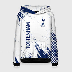 Толстовка-худи женская TOTTENHAM HOTSPUR, цвет: 3D-черный
