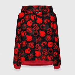 Женская толстовка СИМВОЛЫ ГРЕХОВ 7 DEADLY SINS