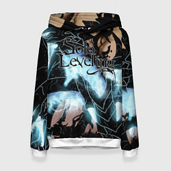Толстовка-худи женская Solo leveling, цвет: 3D-белый