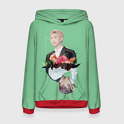 Толстовка-худи женская RM x J-Hope, цвет: 3D-красный