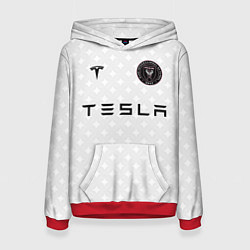 Толстовка-худи женская INTER MIAMI FC TESLA KIT, цвет: 3D-красный