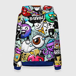 Женская толстовка Граффити